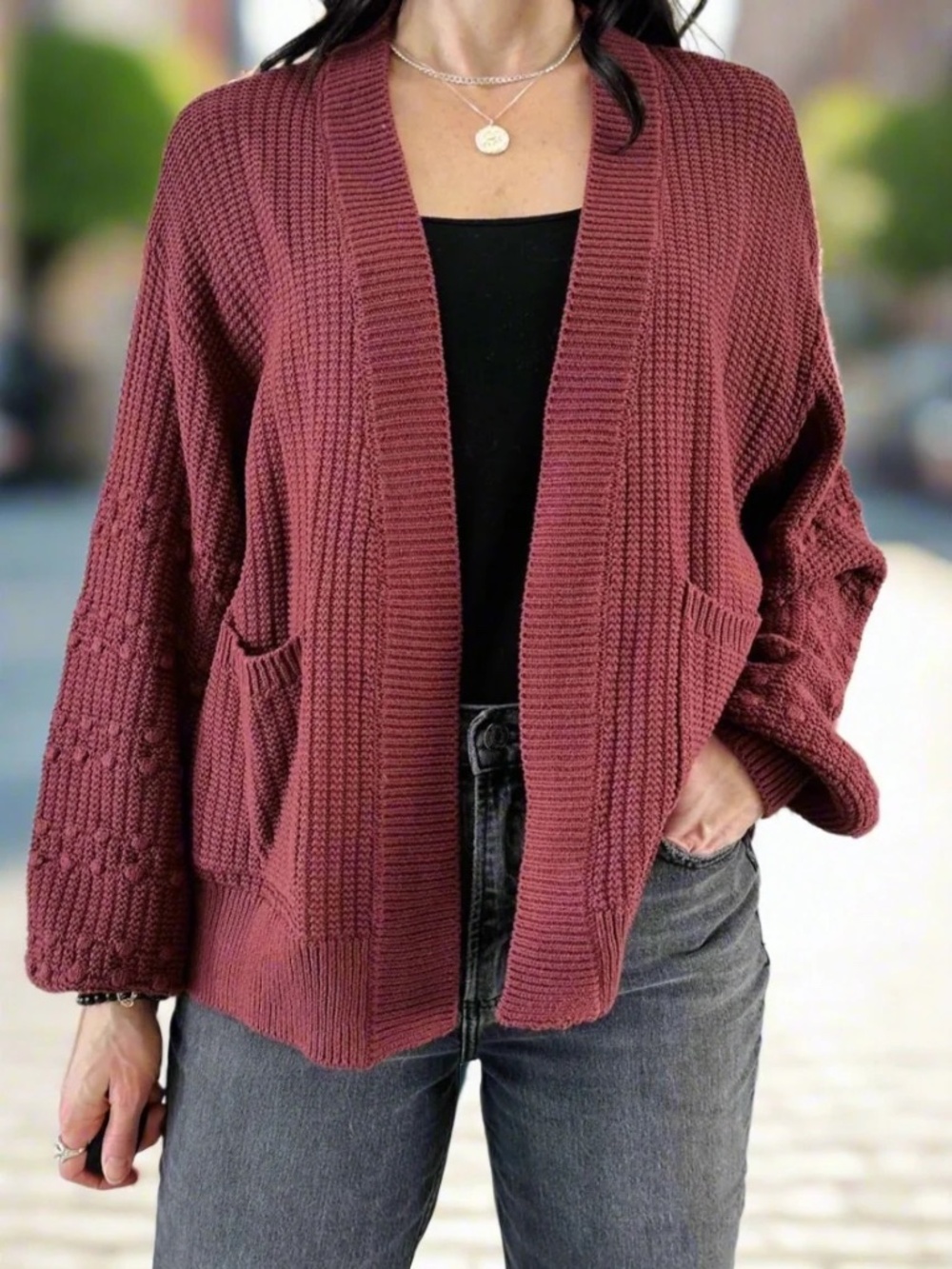 Jackson Rowe Kolana Cardy Brick S